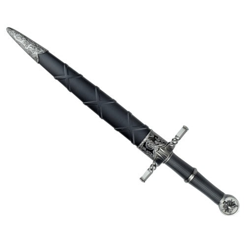 Geralt by Riva Dagger with emblem-The Witcher