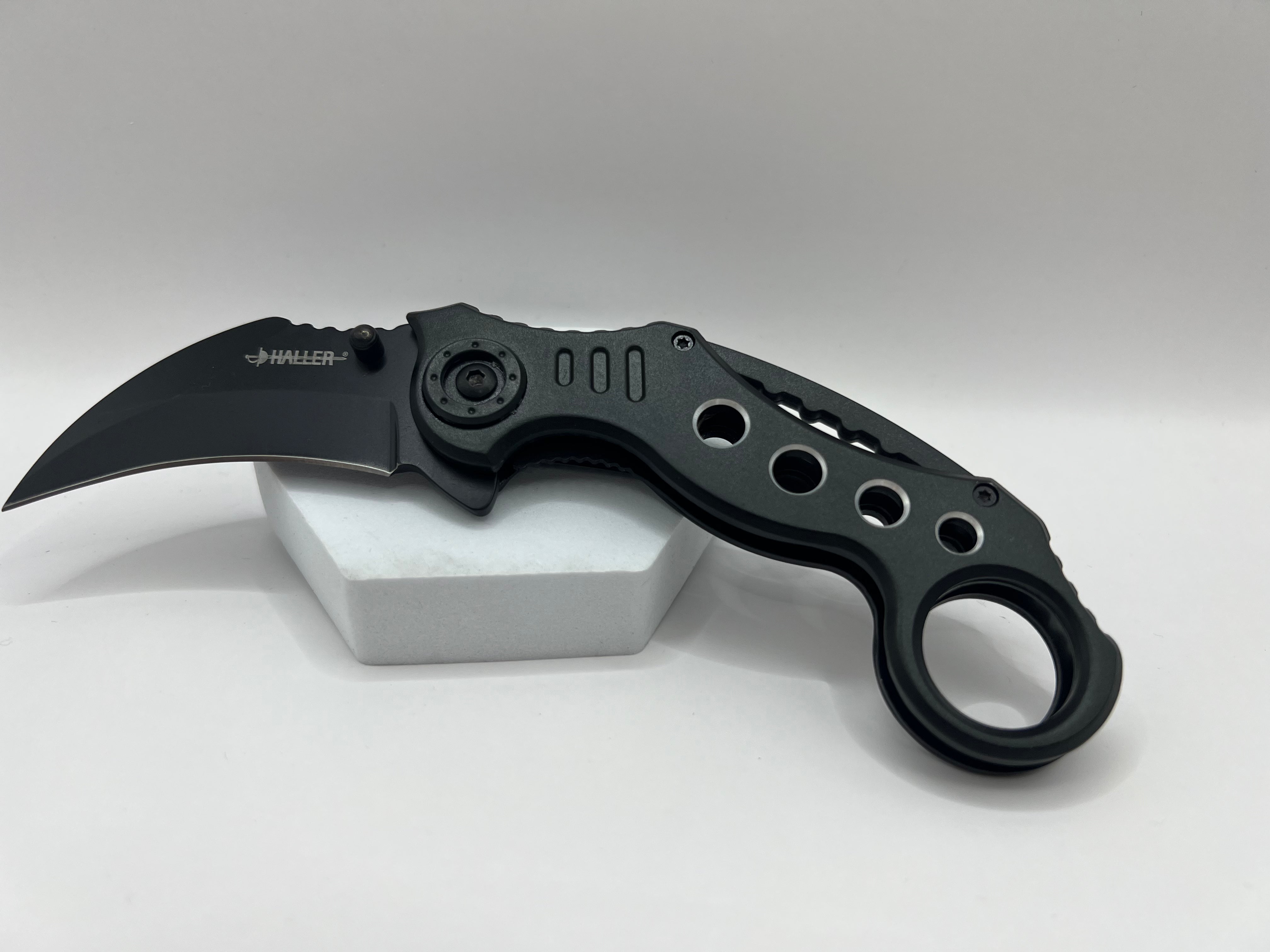 Karambit Taschenmesser (Schwarz)