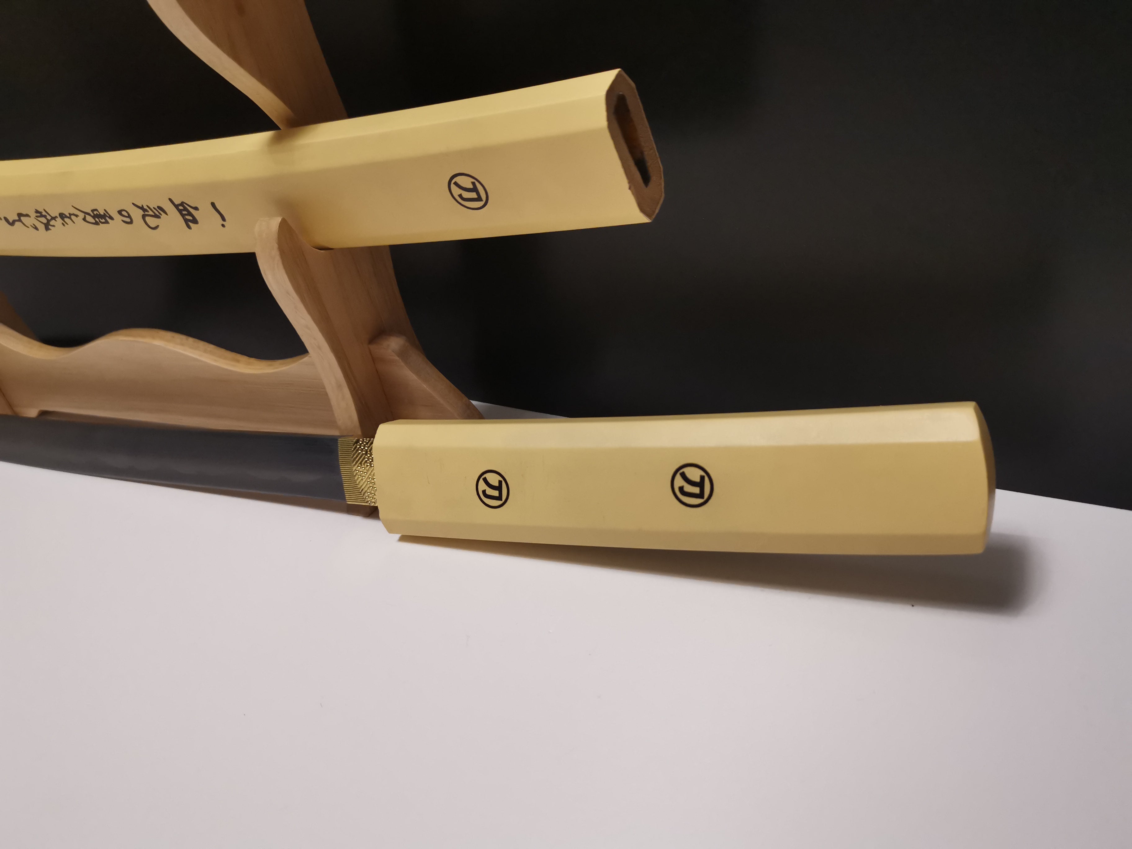 Shirasaya Katana Set with Bracket