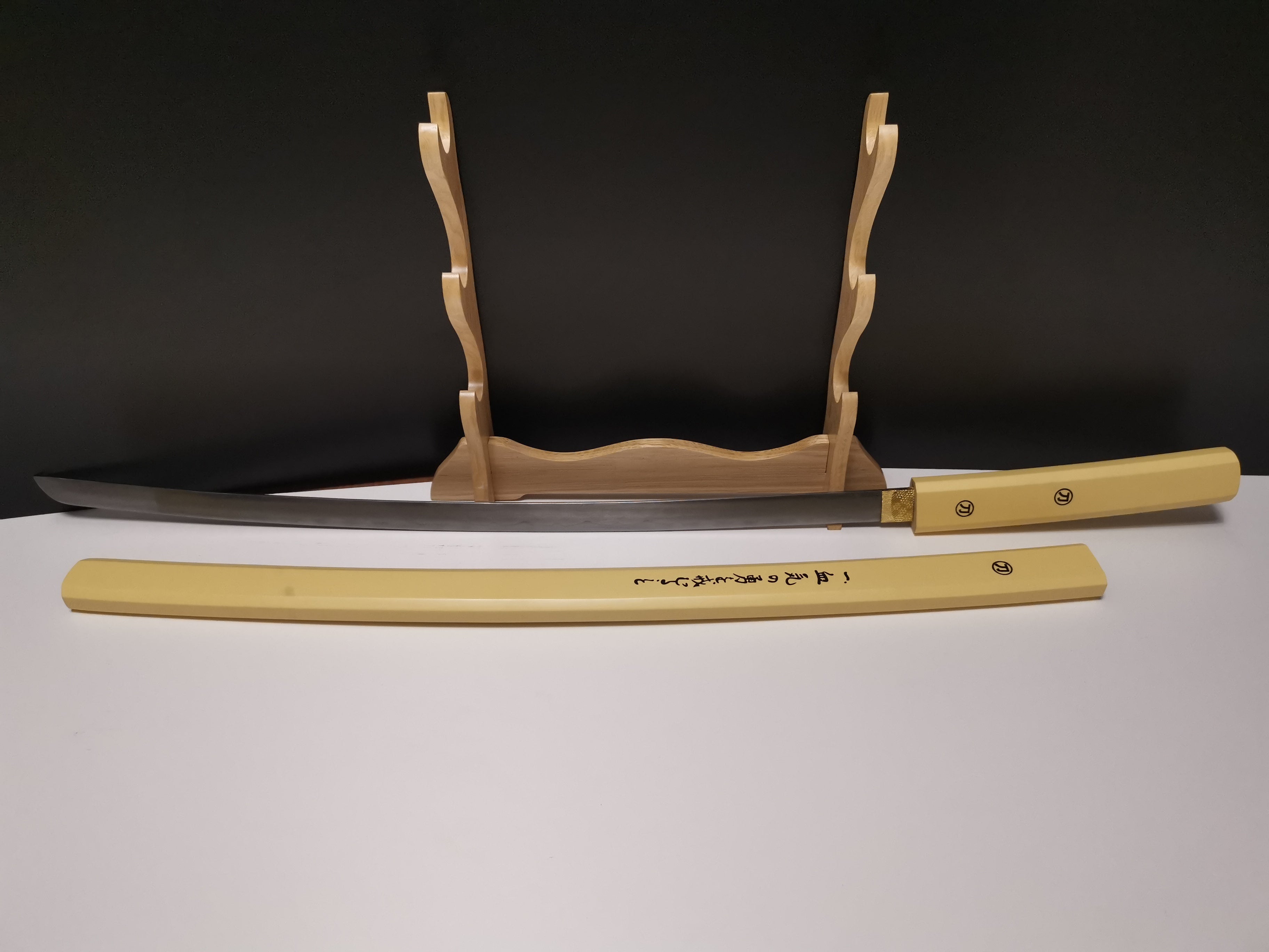 Shirasaya Katana Set with Bracket