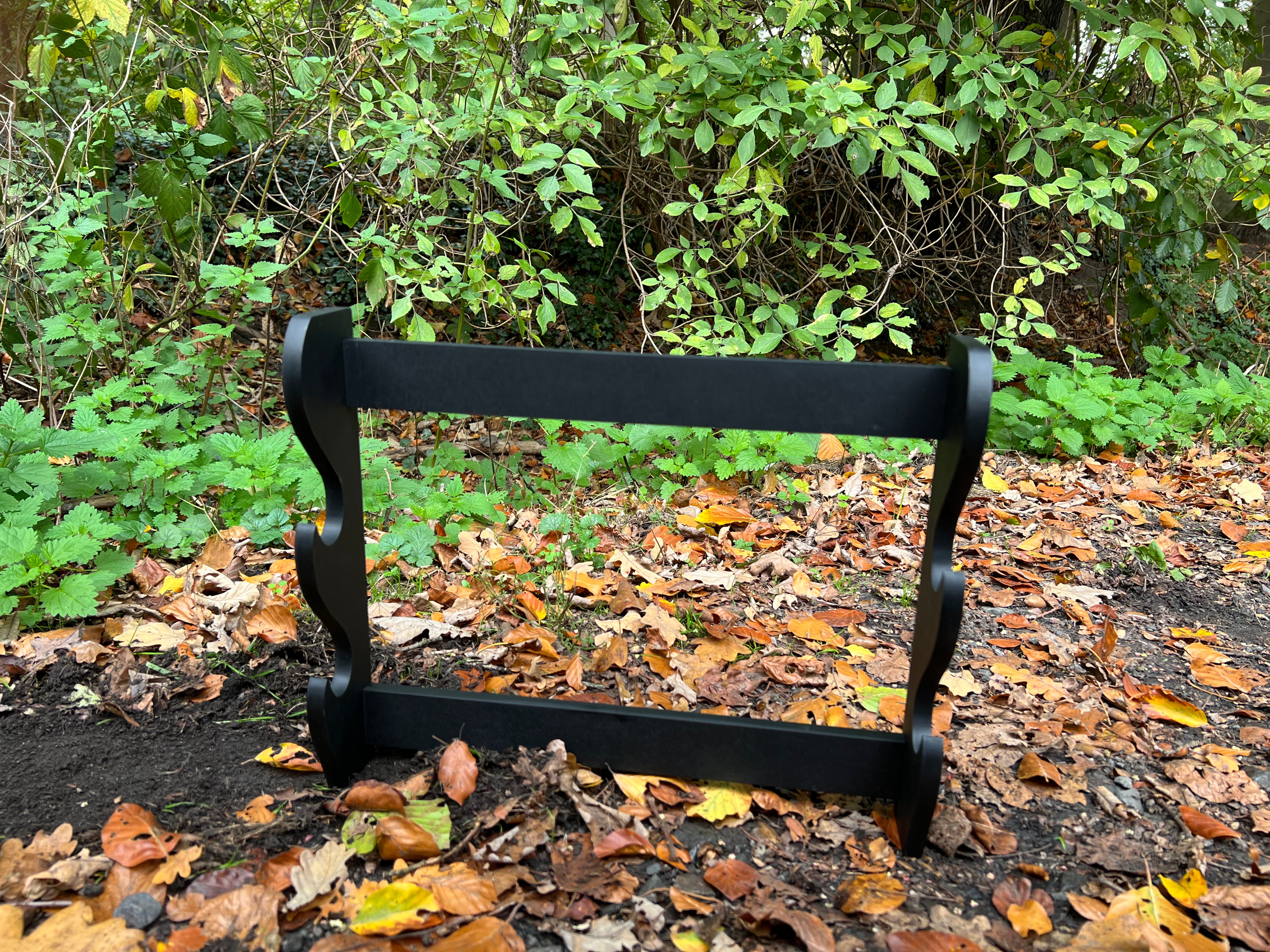 Wall mount for 2 katana/swords