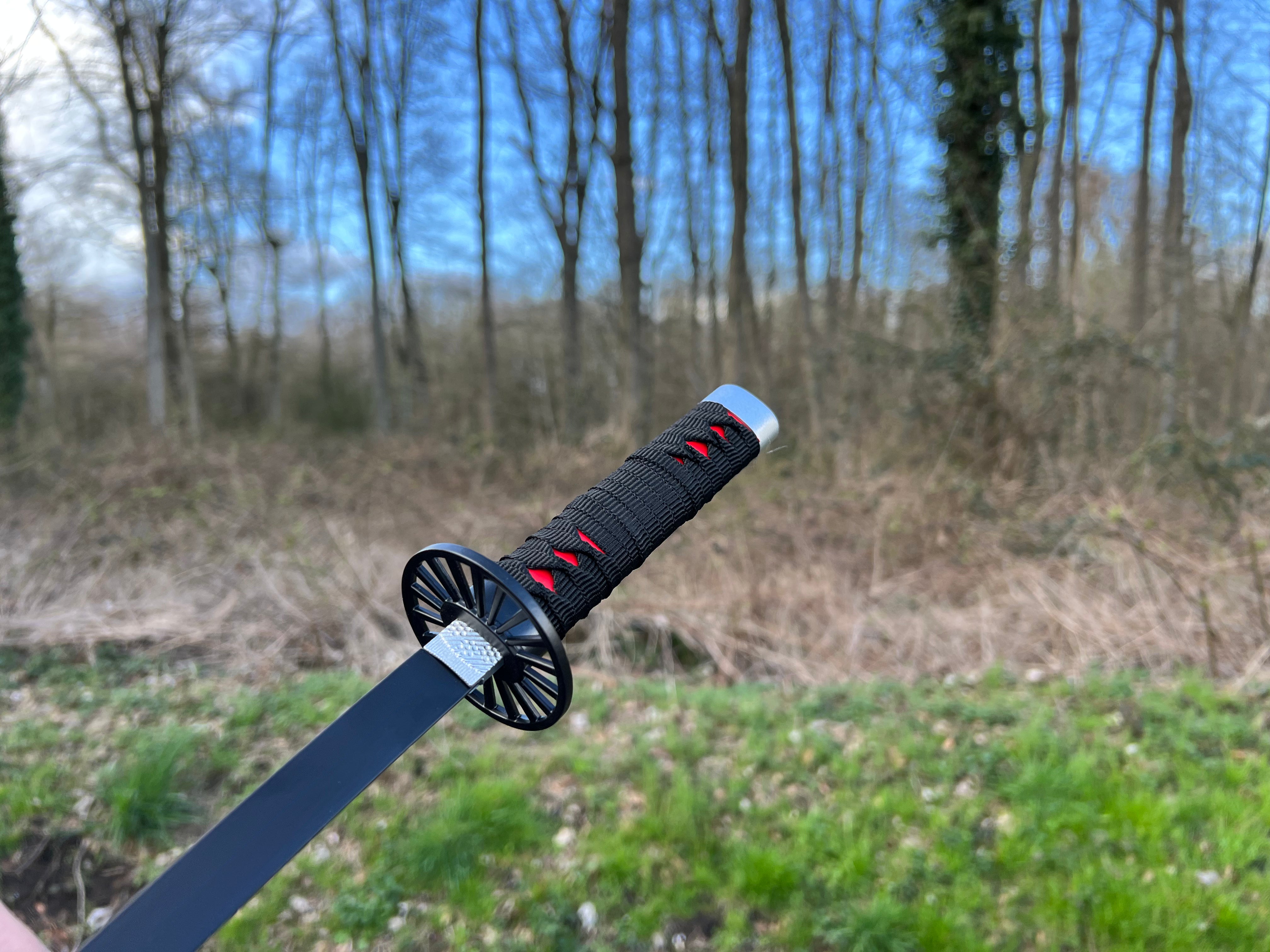 Tanjiro Katana-Demon Slayer (Nichirin) Mini Katana