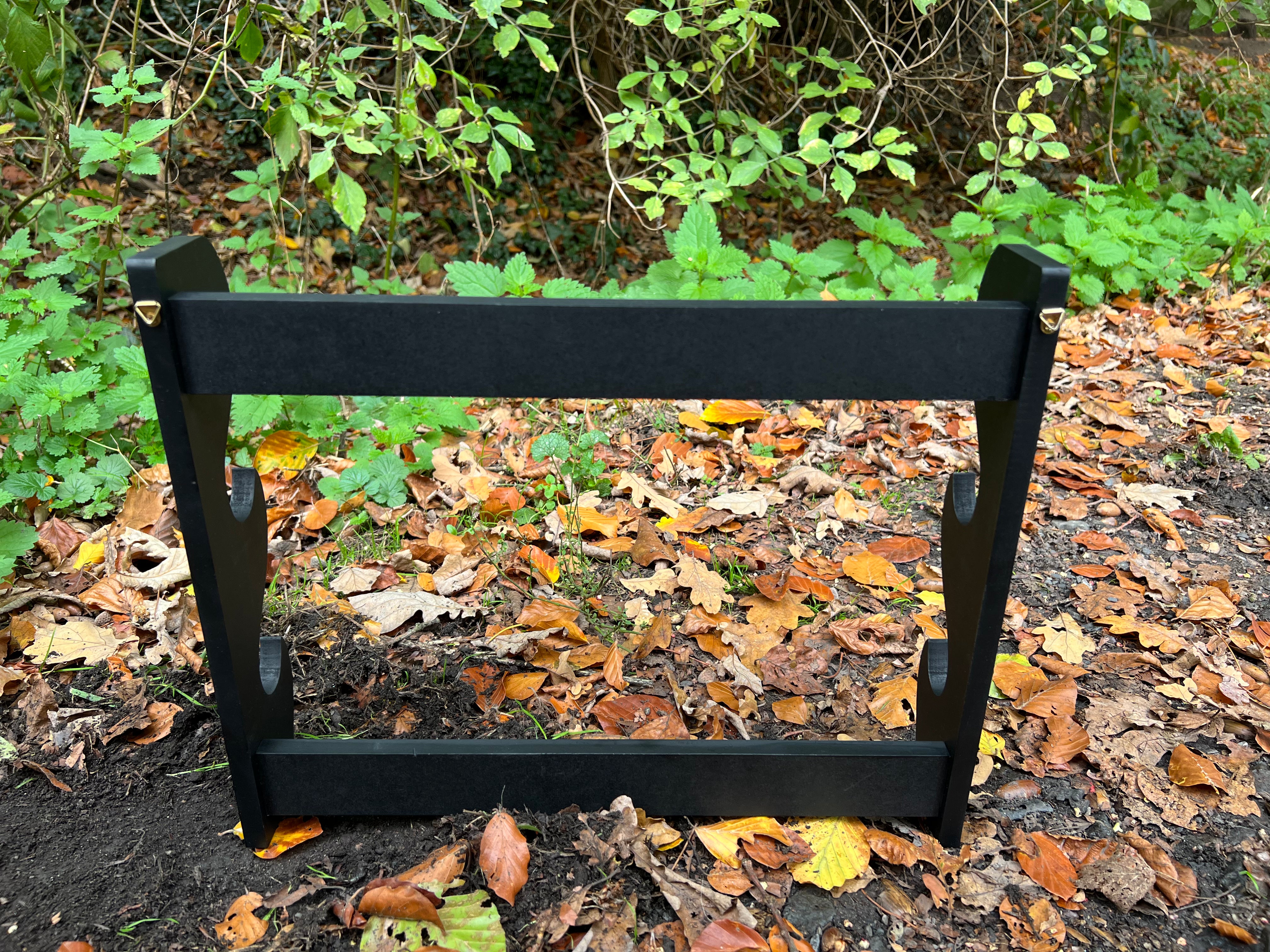 Wall mount for 2 katana/swords