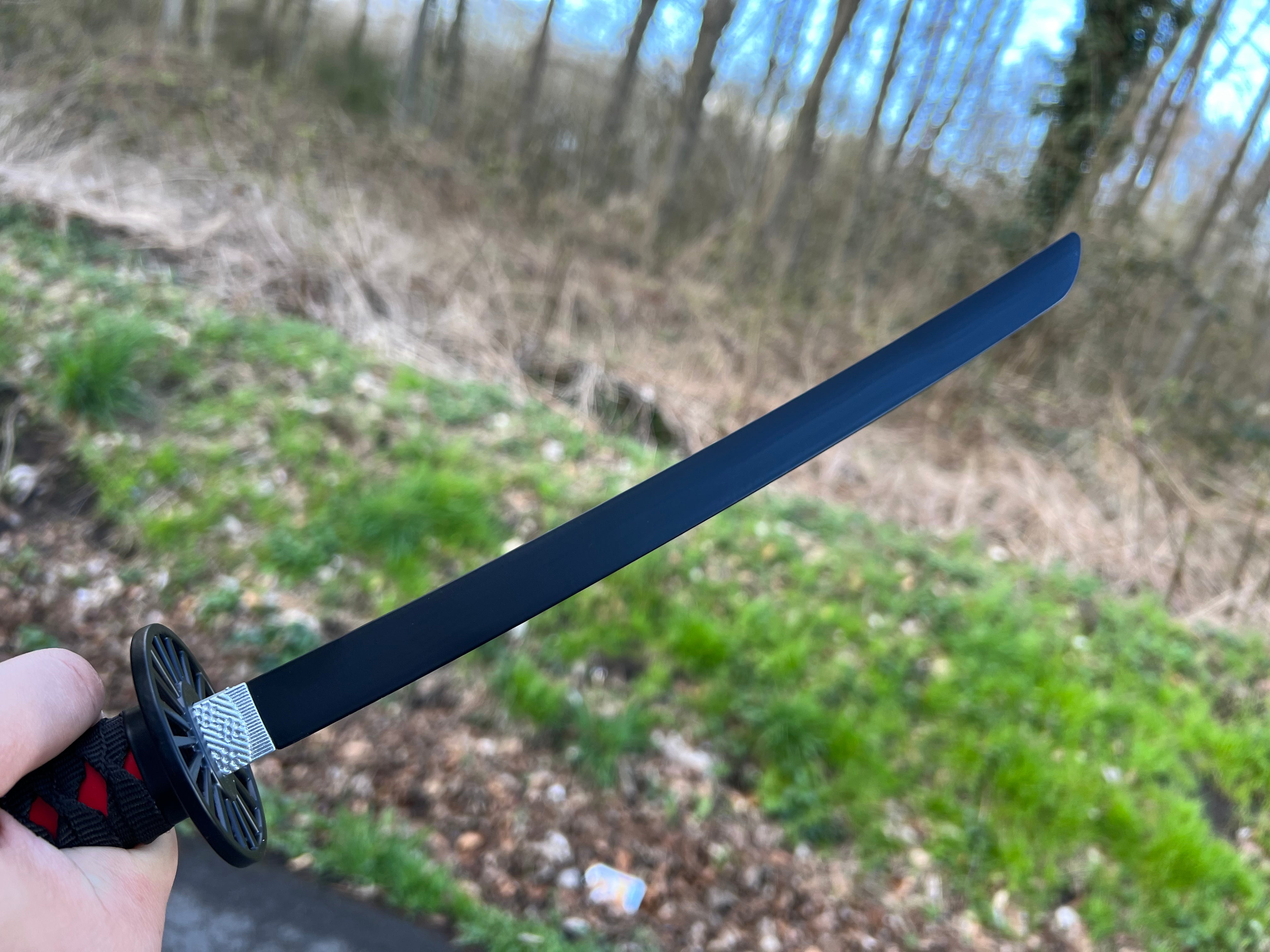 Tanjiro Katana-Demon Slayer (Nichirin) Mini Katana