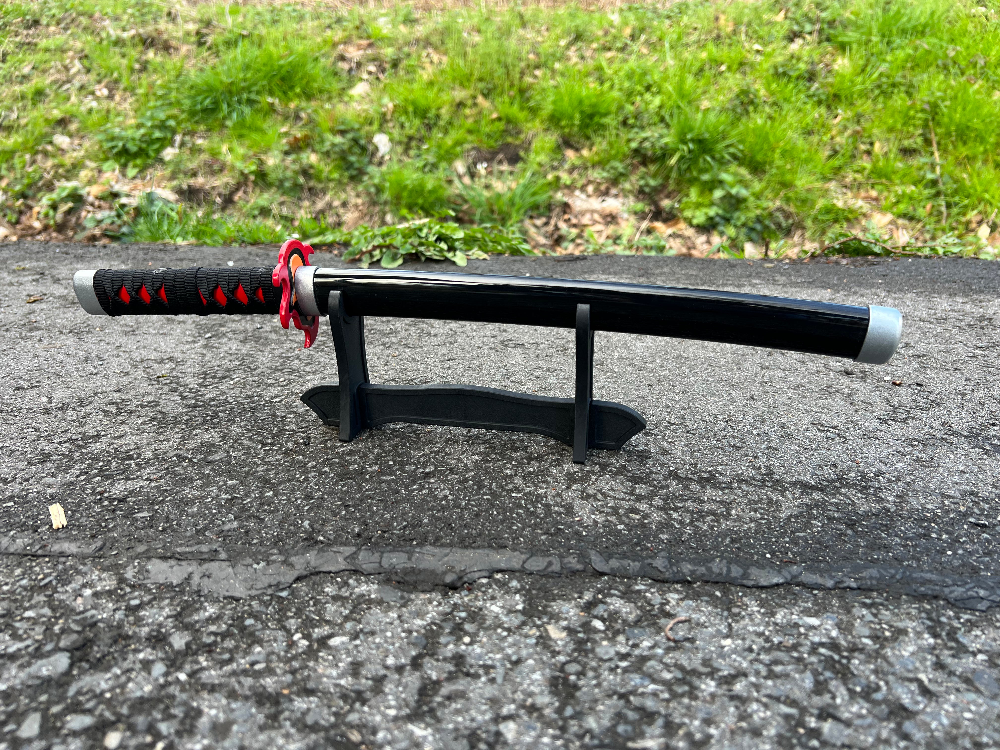 Tanjiro Katana V2 -Demon Slayer (Nichirin)Mini Katana