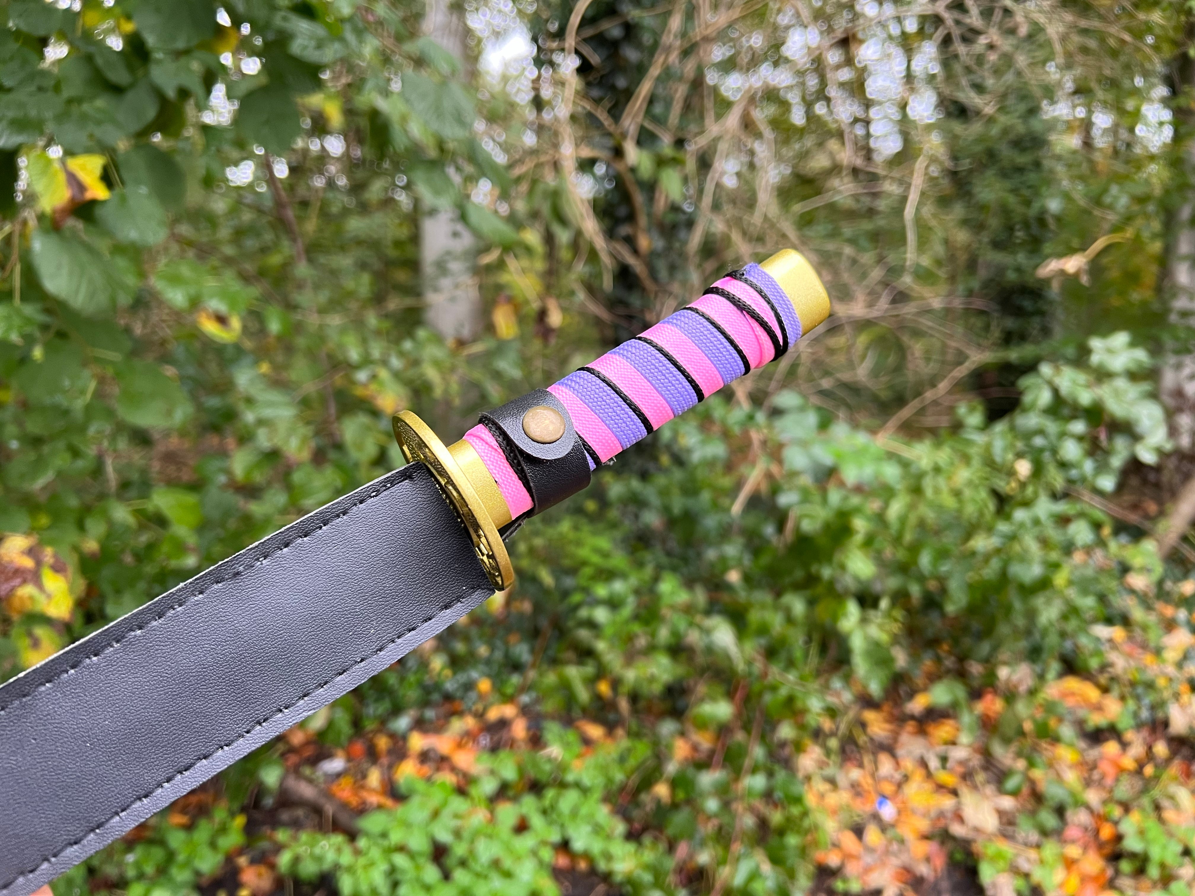 Obanai Iguras Nichirin Katana - Demon Slayer Mini Katana