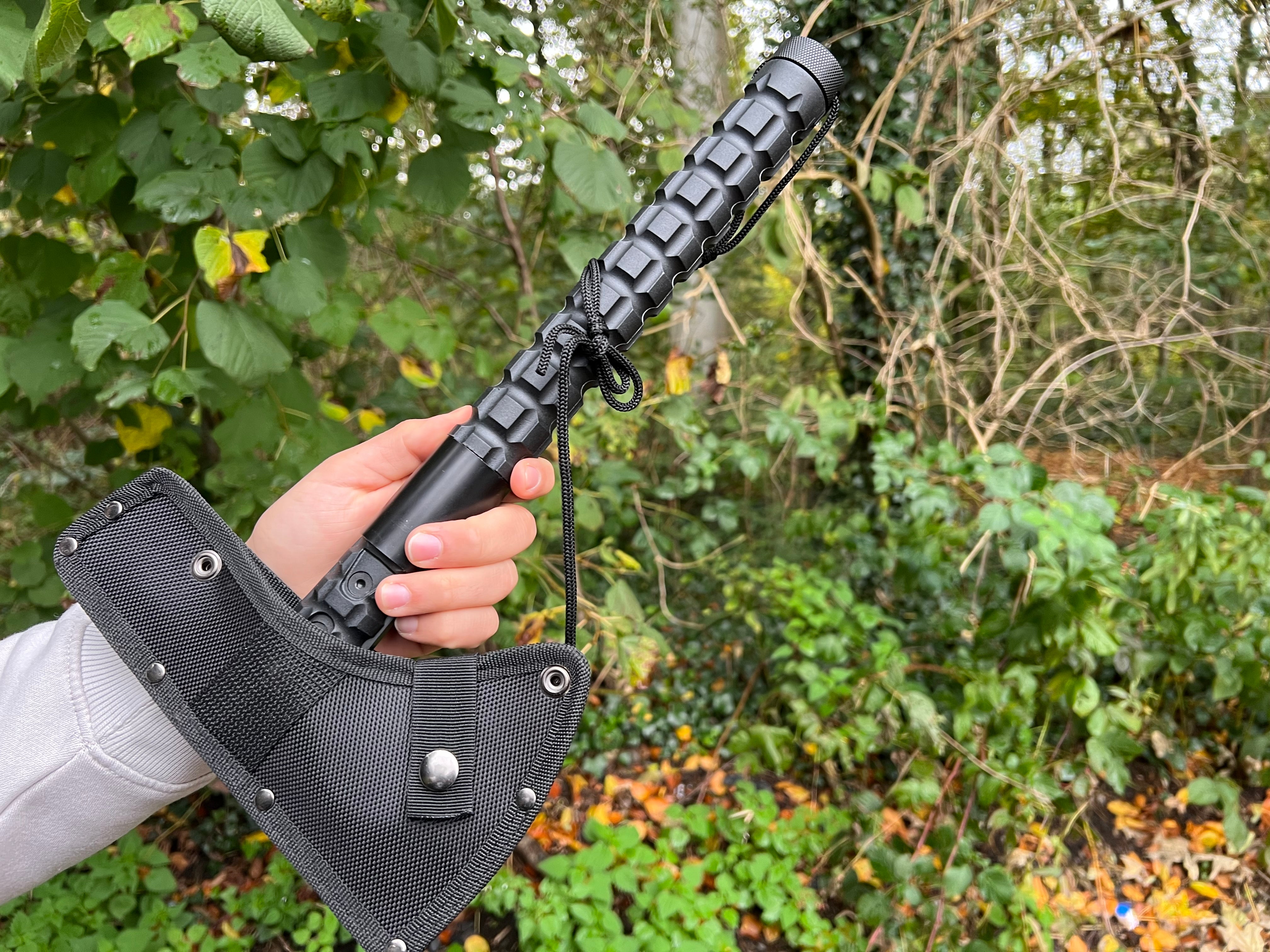 Blackfield Tactical Axe Survival Axe with Integrated Compass and Survival Kit