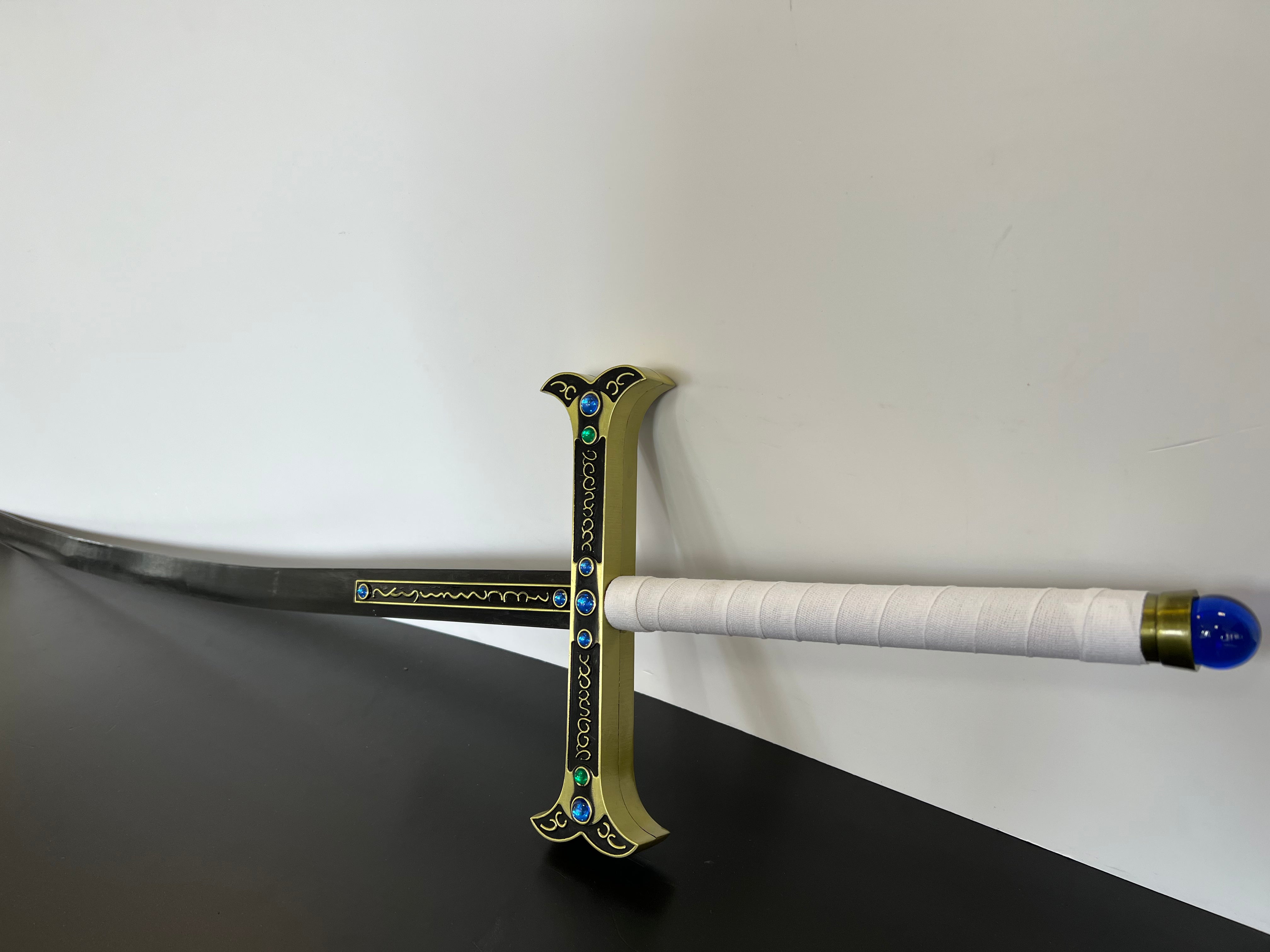 Espada Katana Metal One Piece Dracule Mihawk 25 Cm