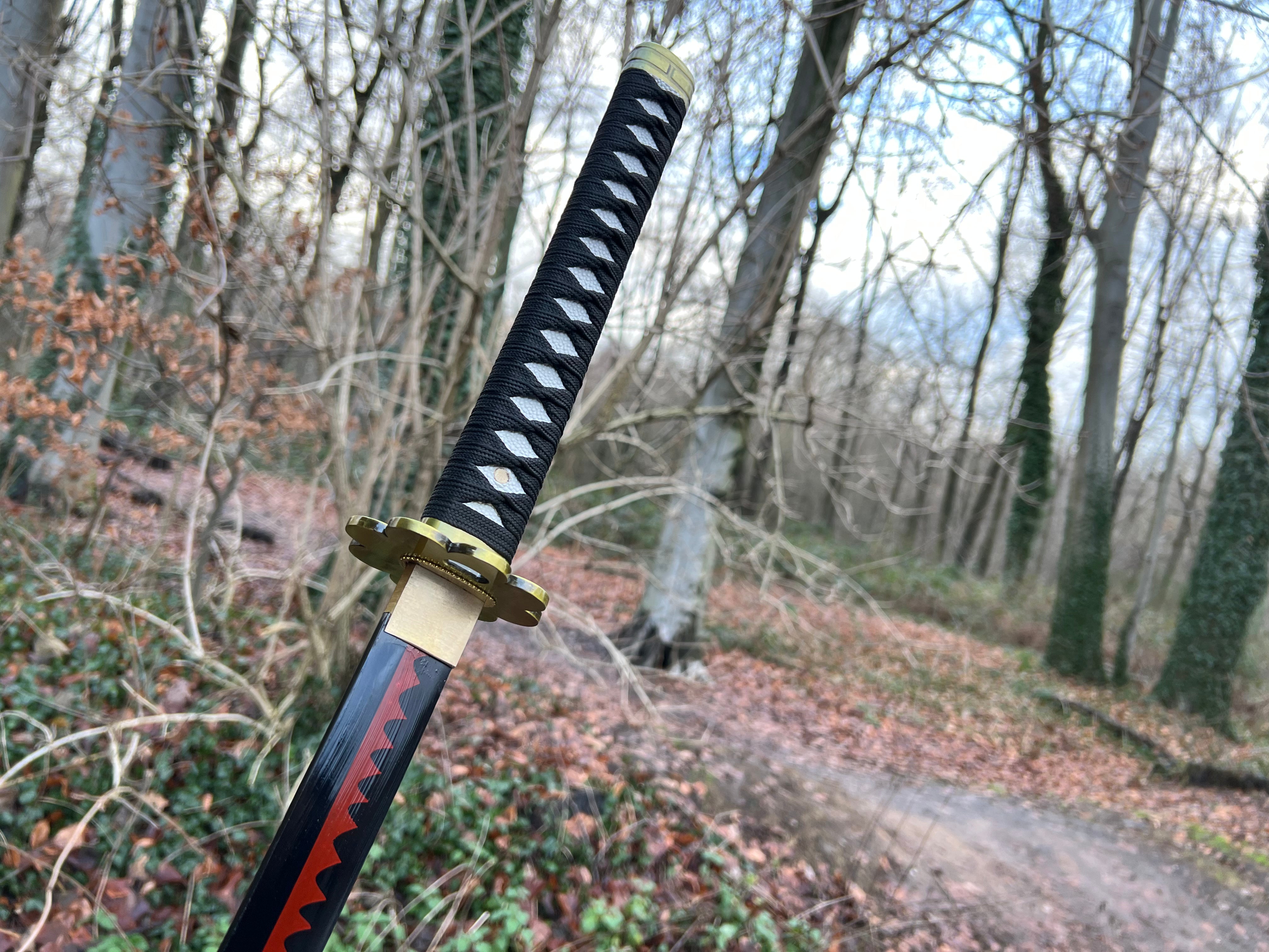 Practical Longquan Hand Forged Shusui Katana by Zoro - One Piece